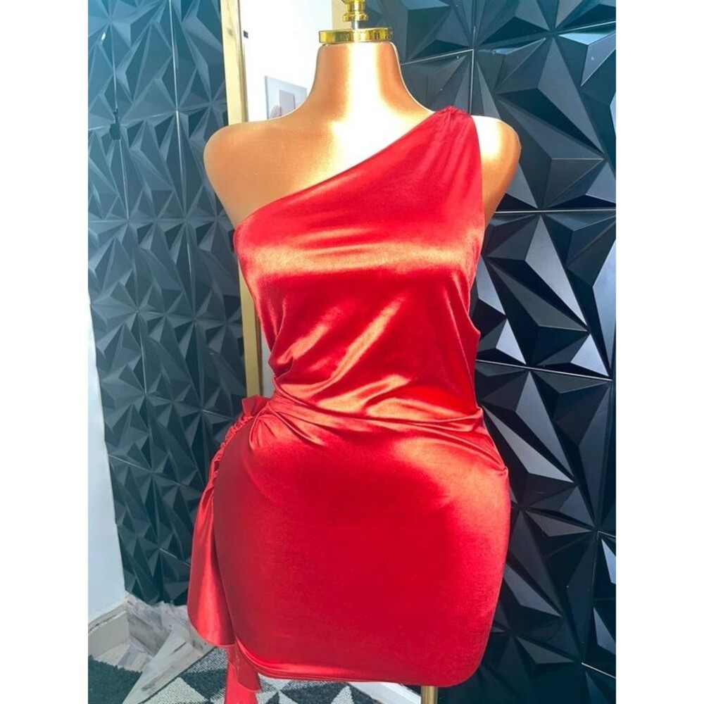 🔥👗Stretch Satin Dress
